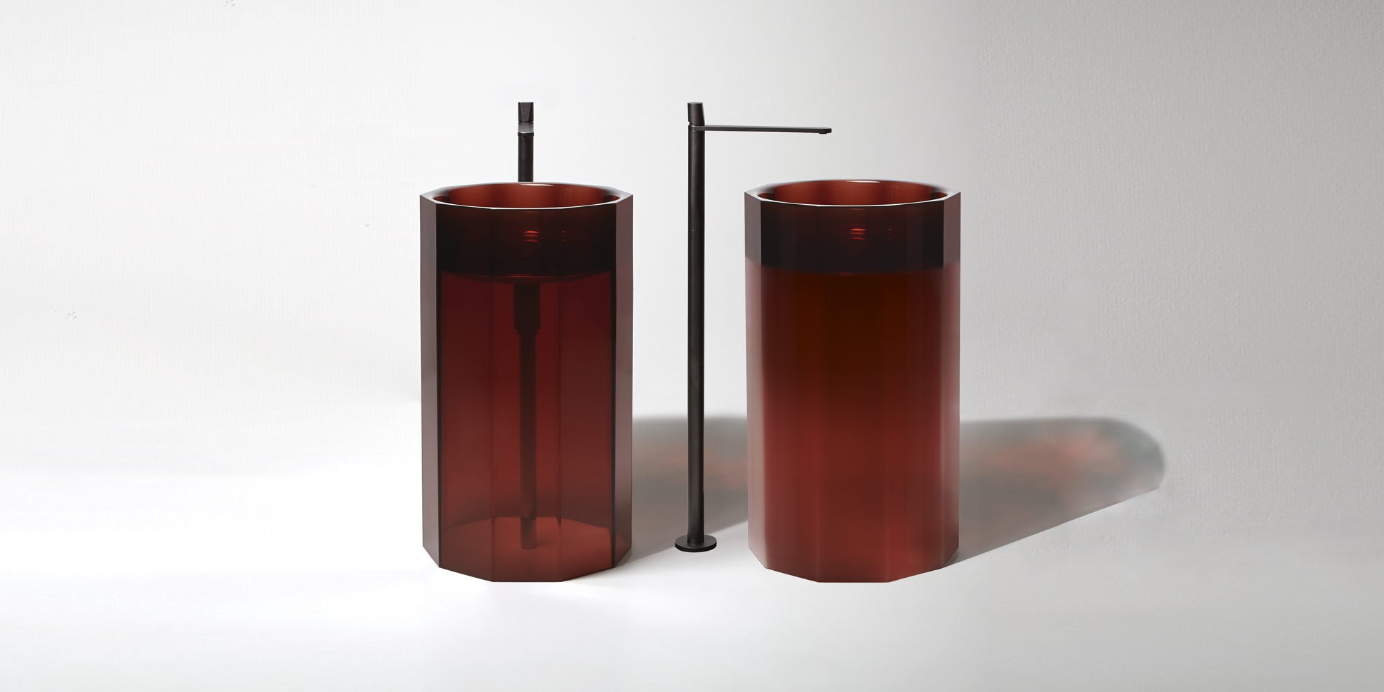 Vitreo Напольная раковина стоящая прямоугольная Antoniolupi  - Вид №7