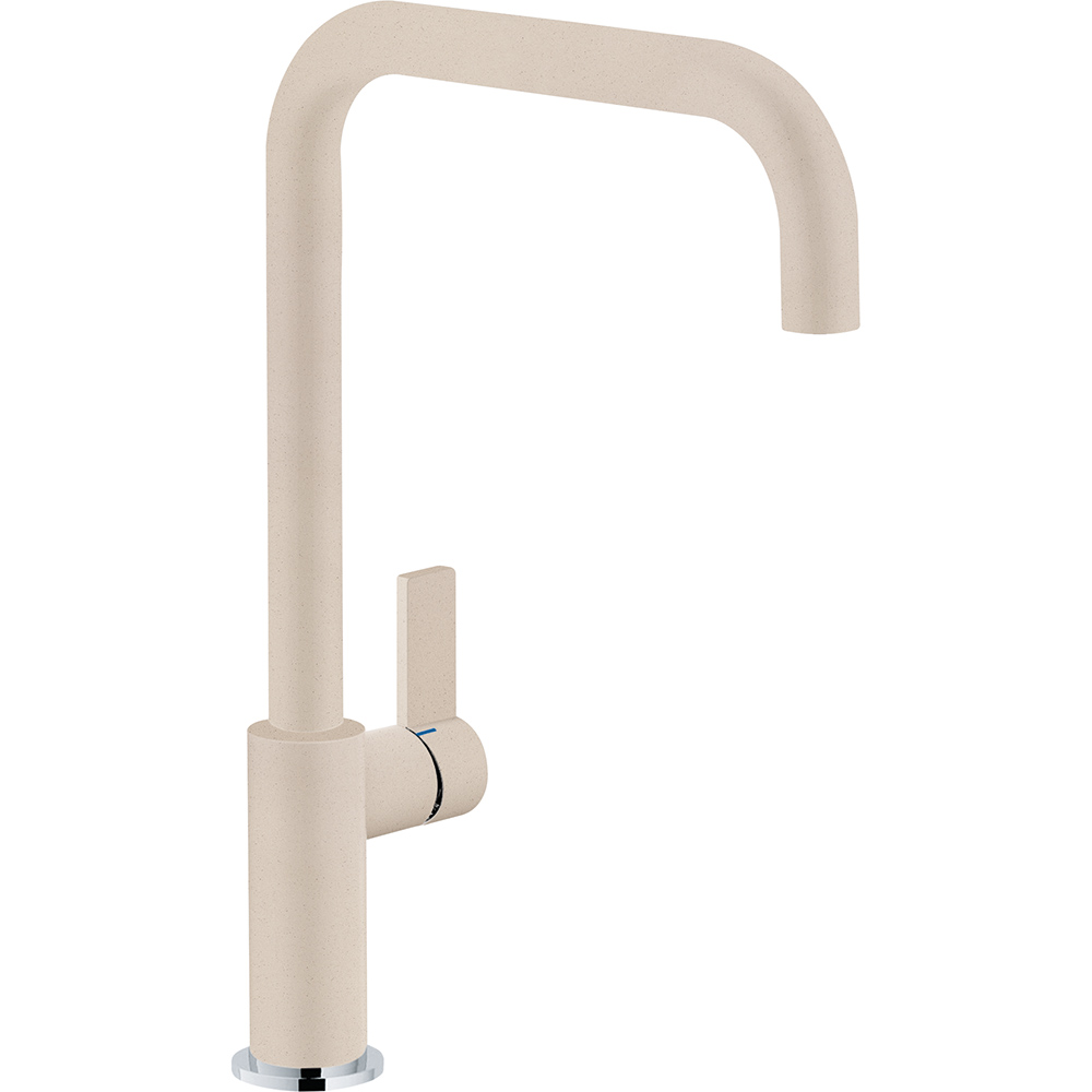 Смеситель кухонный  Franke Elegance Поворотный излив Fragranite Бежевый sun-id-1698971