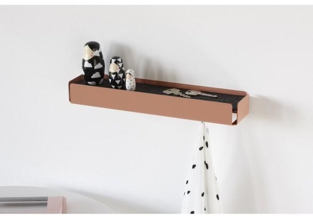 KONSTANTIN SLAWINSKI Полка с кольцом для ключей из листовой стали sun-id-1460939 - Вид №4