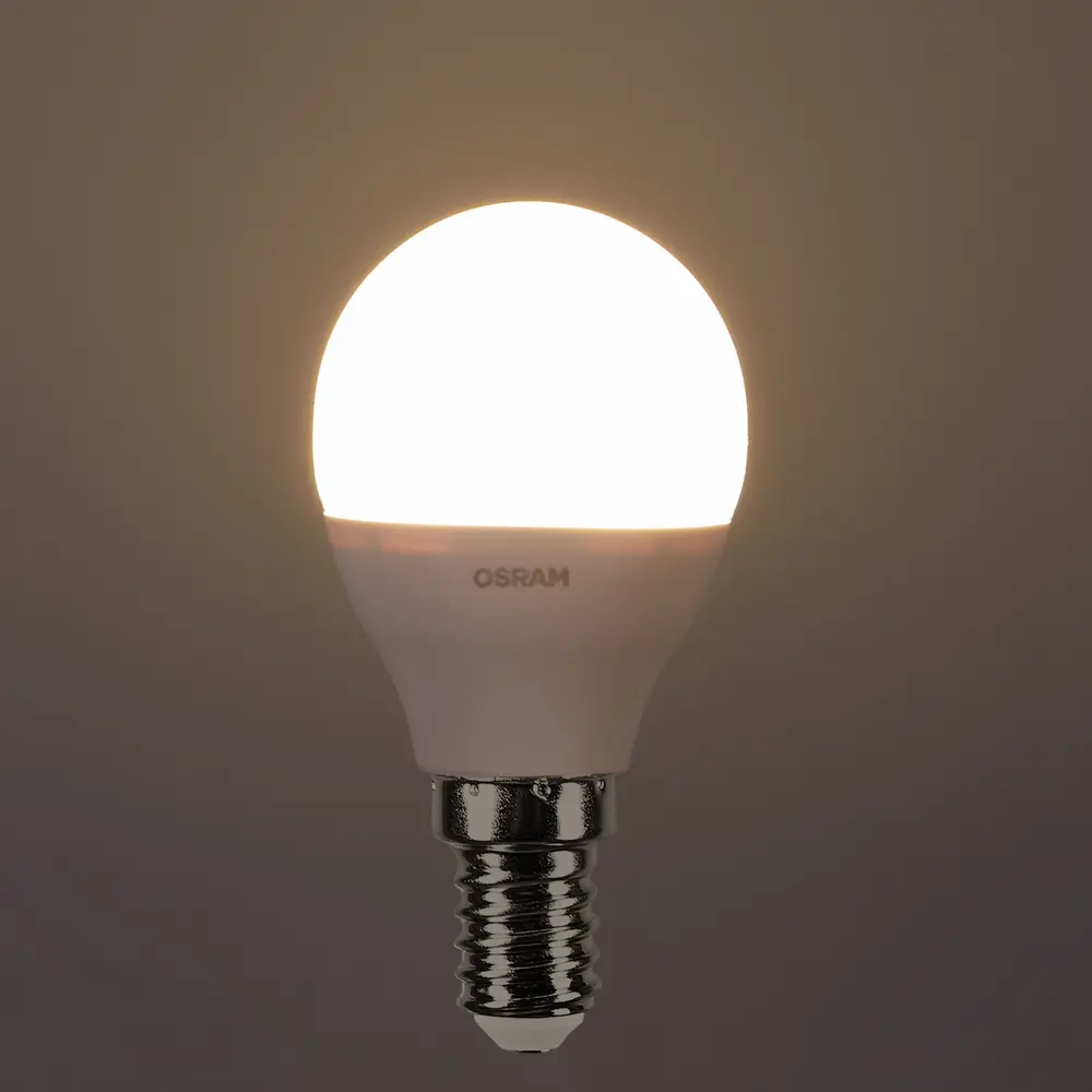 Лампа светодиодная Osram Шар E14 6.5 Вт 550 Лм свет холодный белый 81979077 STLM-2073863  - Вид №2