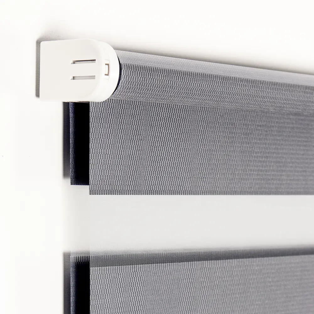 Штора рулонная день-ночь Silver 160x175 см серая Santreyd Д/Н SILVER STLM-2101889 - Вид №1