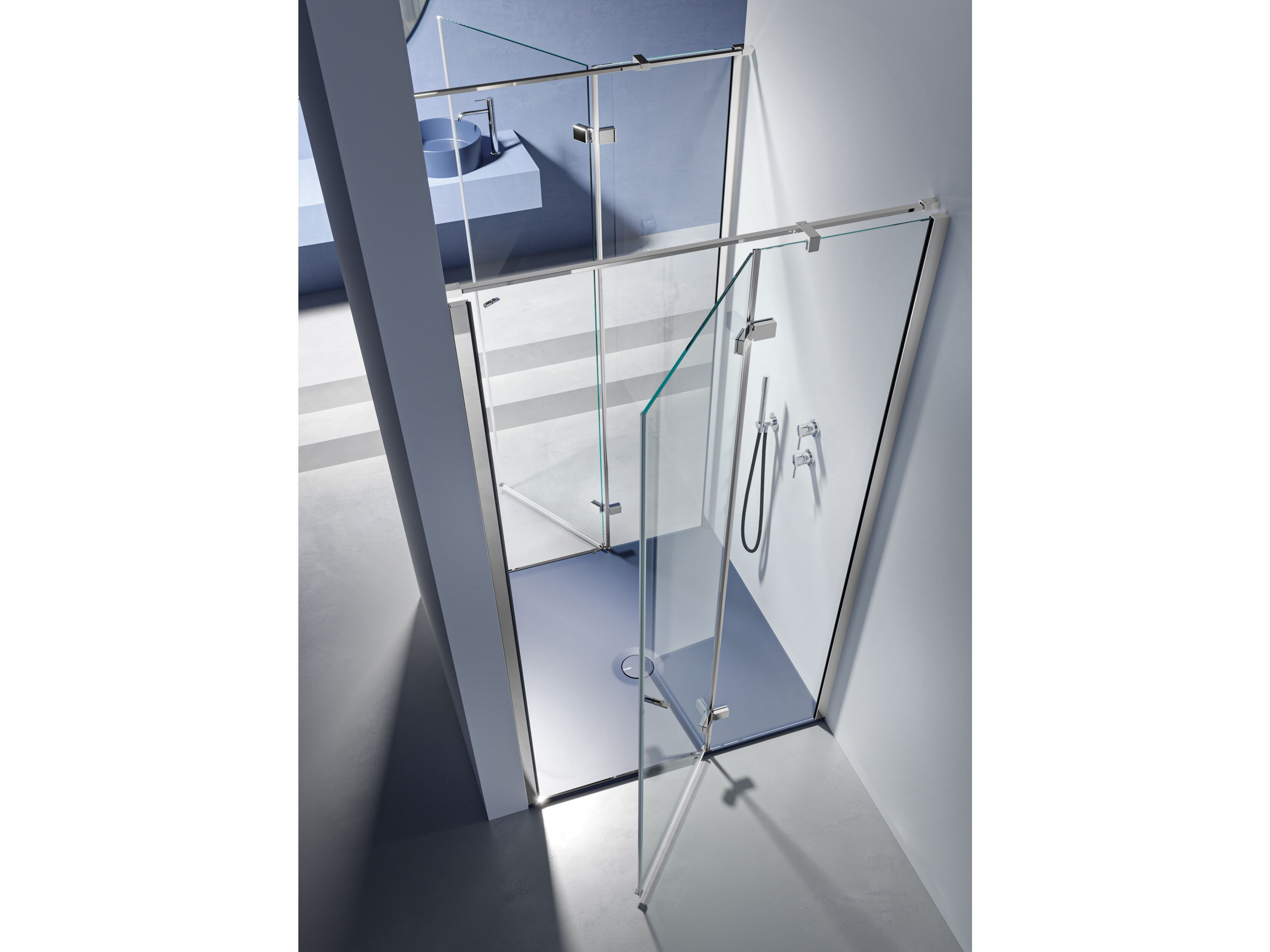 Нишевая душевая кабина с распашной дверью Domus Falerii Domuspa ARCH-00145125 - Вид №1