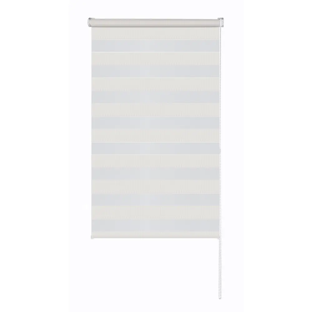 Штора рулонная день-ночь Петер 160x175 см экрю MIAMOZA Промо 2025 STLM-2173059