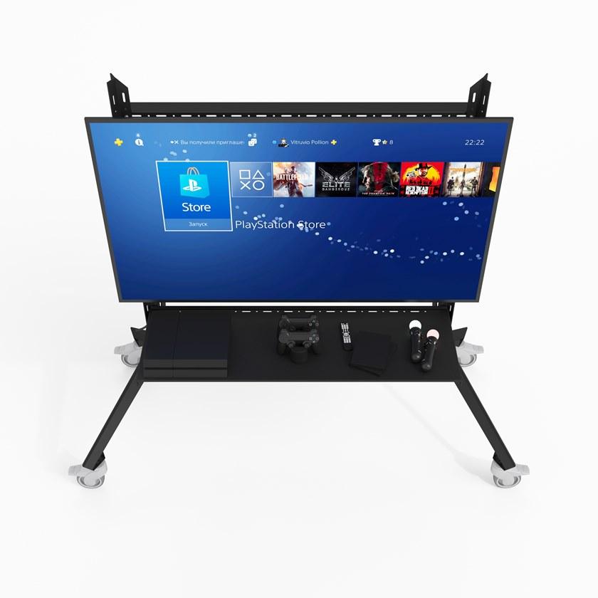 ODESD2 Напольный стальной поворотный монитор / подставка под телевизор X sun-id-1444493 - Вид №9