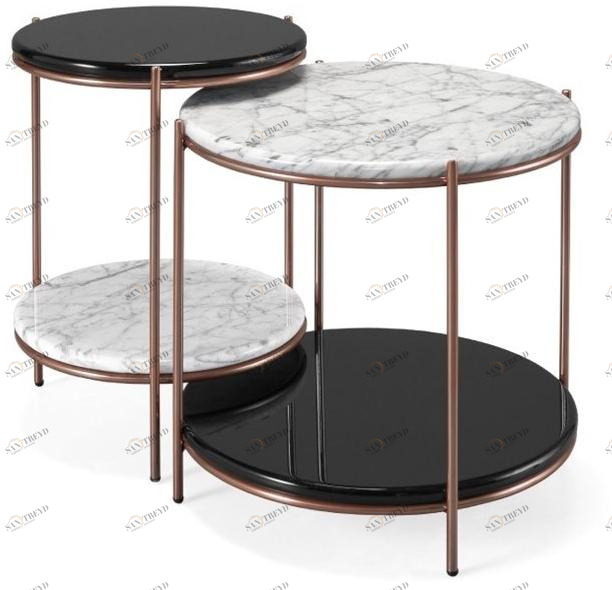 PRADDY Круглый сервировочный стол Stanley Tr019|tr020 Tr019~tr020