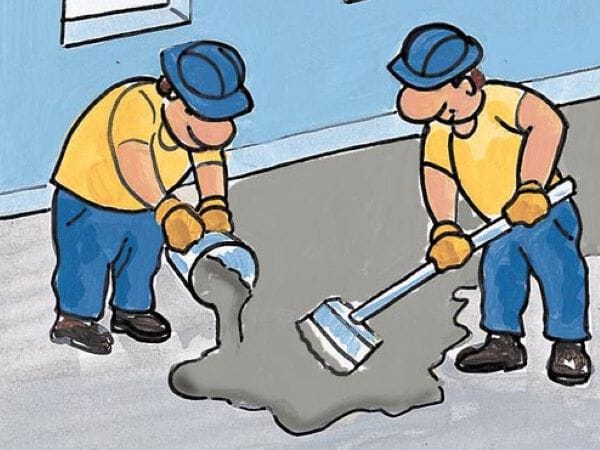 Мелкий декоративный раствор для изготовления непрерывных поверхностей Azichem SYNTECH ARCH-00134134