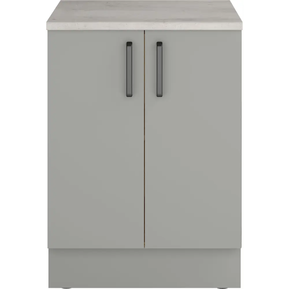Кухонный шкаф напольный Нарбус 60x85x60 см ЛДСП цвет серый Santreyd STLM-2088771 - Вид №4