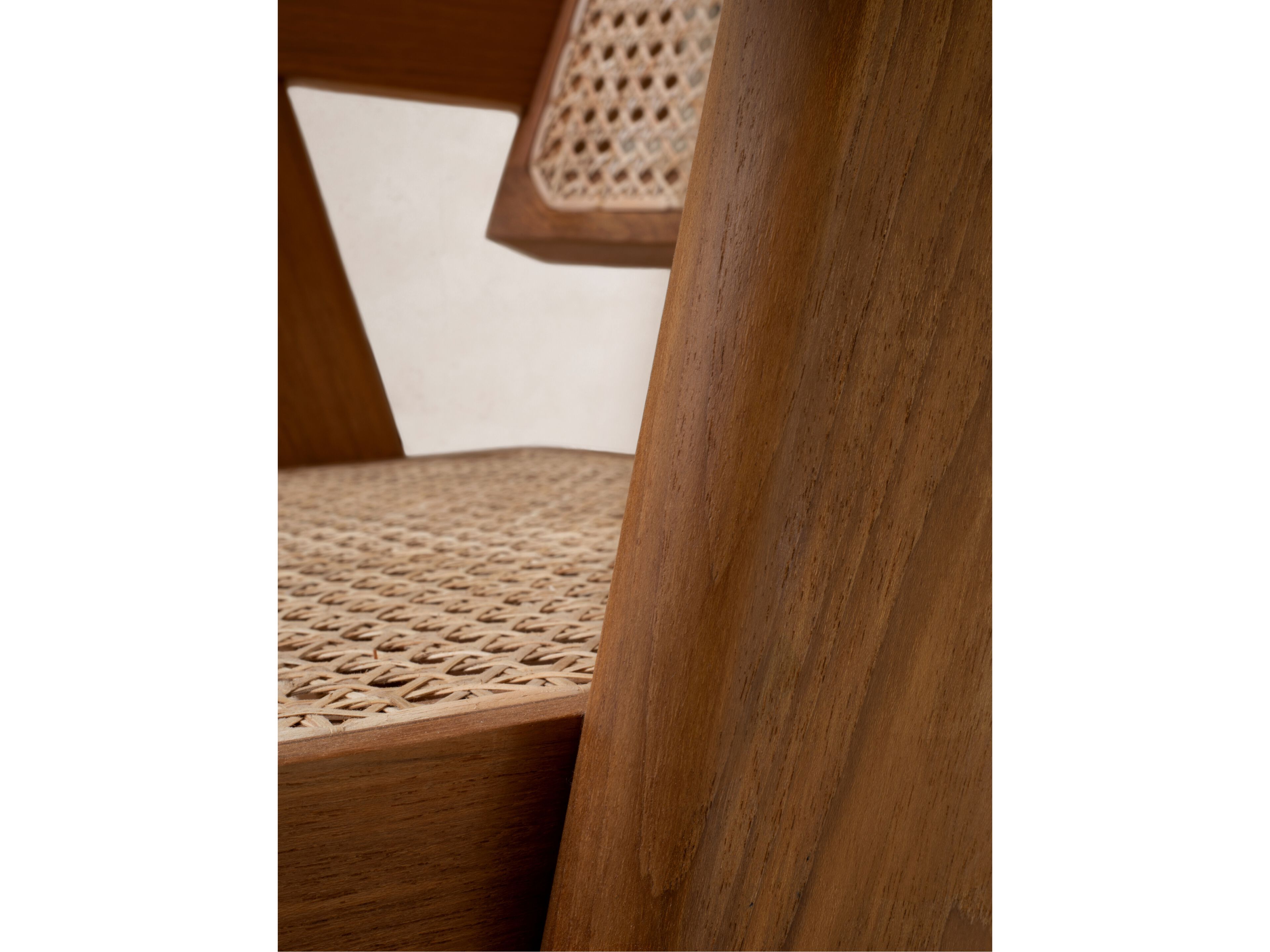 Стул из тикового дерева с подлокотниками Phantom Hands Project Chandigarh ARCH-00004144 - Вид №3