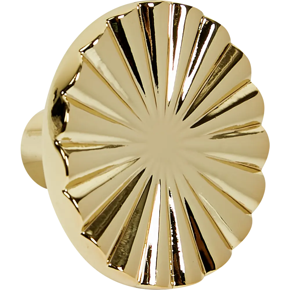 86925409 Ручка-кнопка мебельная 6301 30x100 мм, цвет золото STLM-1005661 EDSON 