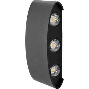 Светильник настенный светодиодный уличный Duwi Nuovo 6 IP54 цвет чёрный