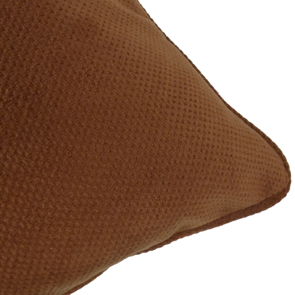 Подушка Грид 45x45 см коричневая LINEN WAY STLM-2178340 - Вид №2