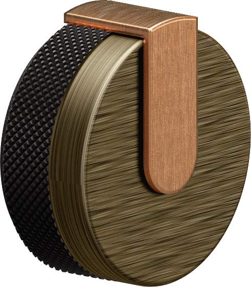 E-8089-R1VBB-L1BRG-BK-T Замыкающий клапан 3/4“ - Внешняя часть GRAFF MOD+