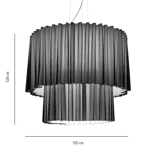 Ткань подвесной светильник AXOLIGHT юбка ARCH-00033948 - Вид №4