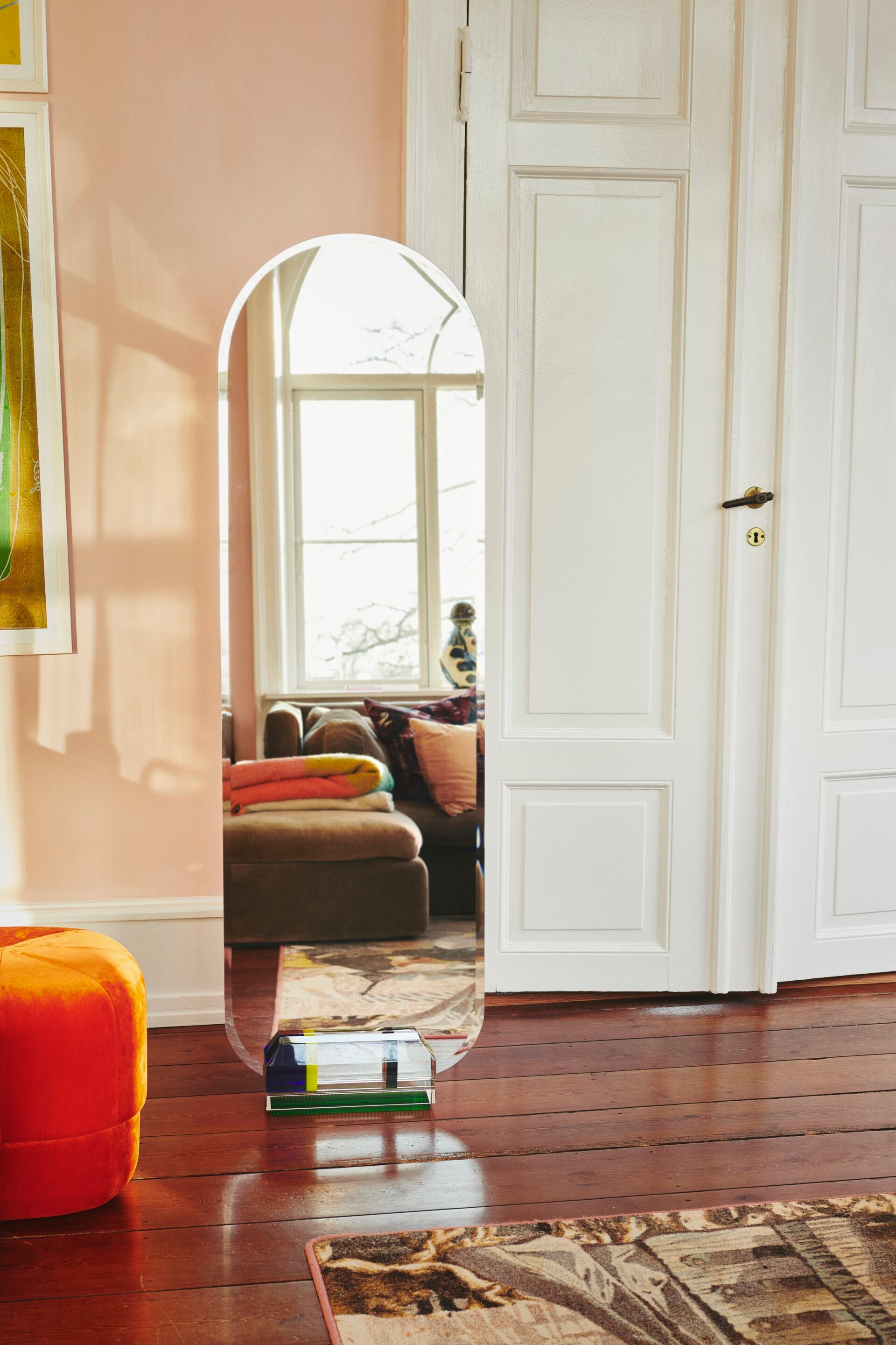 Хрустальное напольное зеркало Reflections Copenhagen Rose Prelude ARCH-00035256 - Вид №3