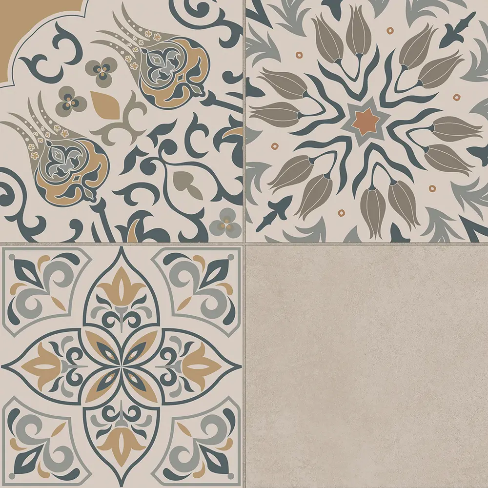 Керамогранит Estima Jam JA02 с узором пэчворк 40.5×40.5 см 89354201 STLM-0946985 - Вид №8