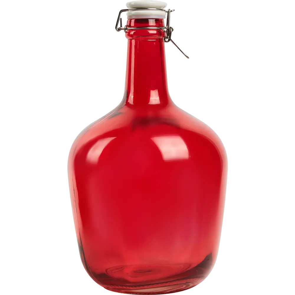 Бутылка Атами 3.4 л стекло красный Santreyd STLM-2205715 - Вид №1