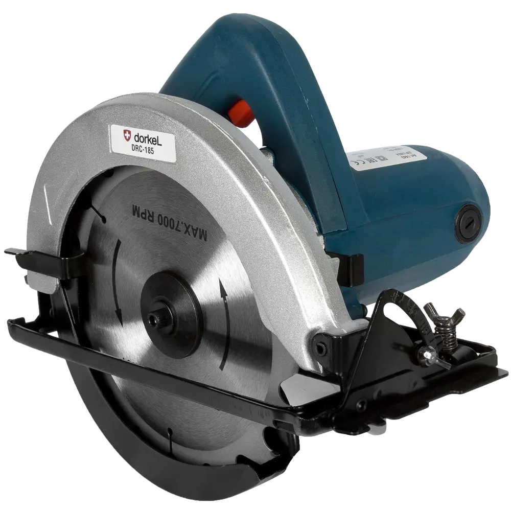 Циркулярная пила Dorkel DRC-185, 1200 Вт, 185 мм STLM-2188492