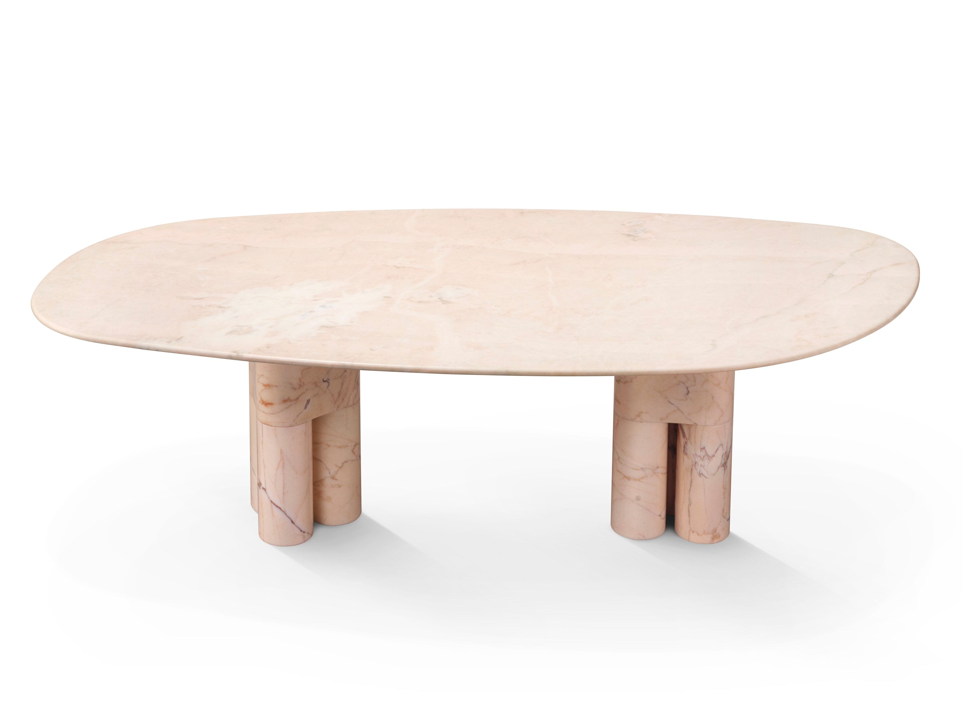 Мраморный обеденный стол GHIDINI1961 Tria ARCH-00125602