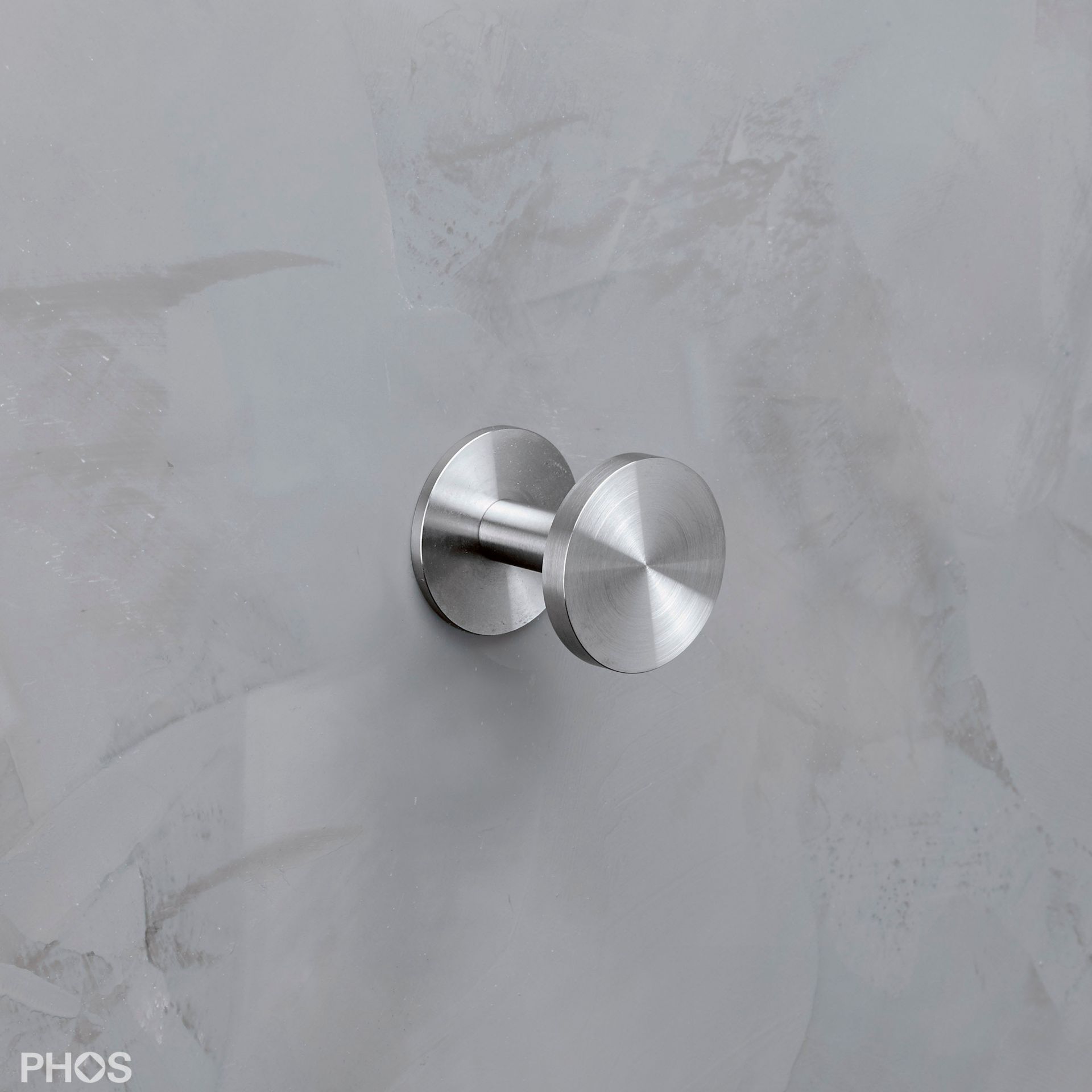 HA1-R40S40 Крючок настенный, ø12 мм, длина 4,3 см, с розеткой PHOS 