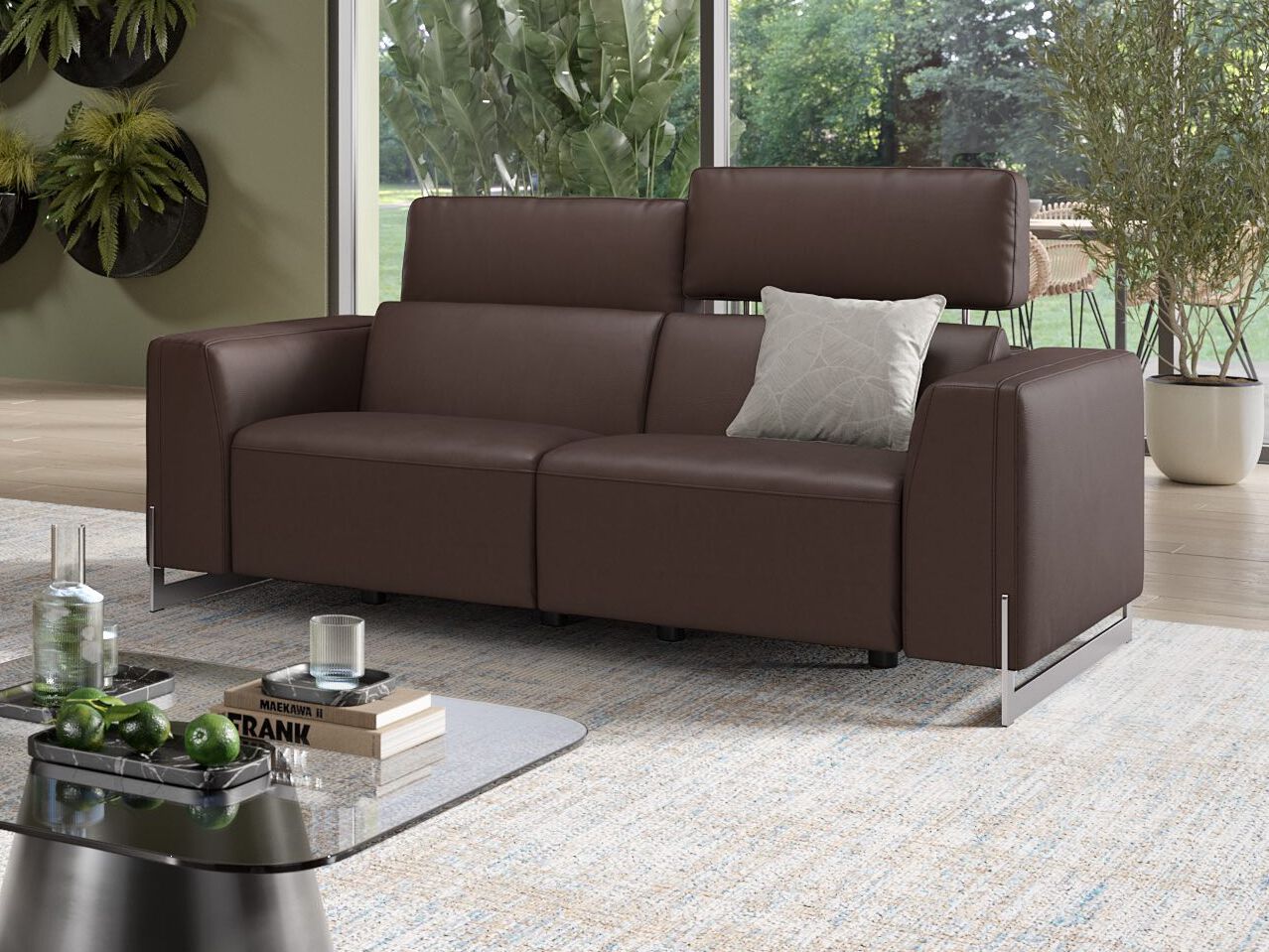 2-местный кожаный диван Sofanella Amelia ARCH-00150086 - Вид №6