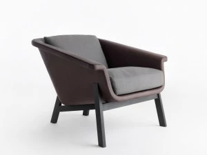 Casamania & Horm Кресло из ткани или кожи с подлокотниками