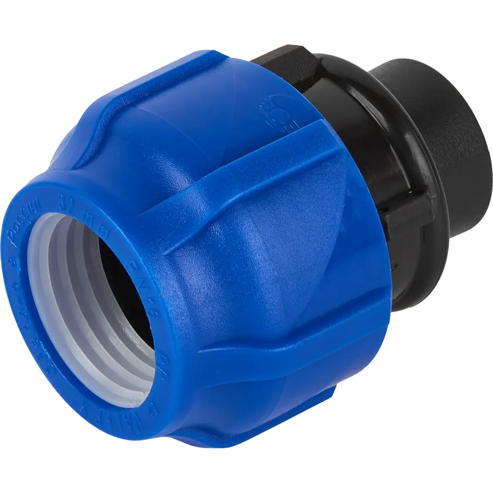 Муфта комбинированная ПНД Valfex 1/2"x32 мм ВР 121001232012 STLM-2042056