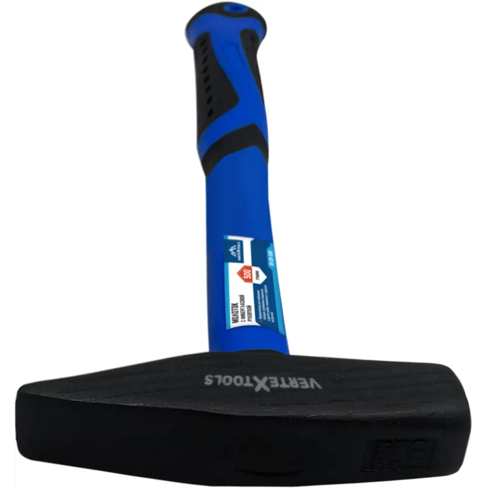 Молоток слесарный Vertextools с фиберглассовой ручкой 500 г 89411083 STLM-1572262 - Вид №4