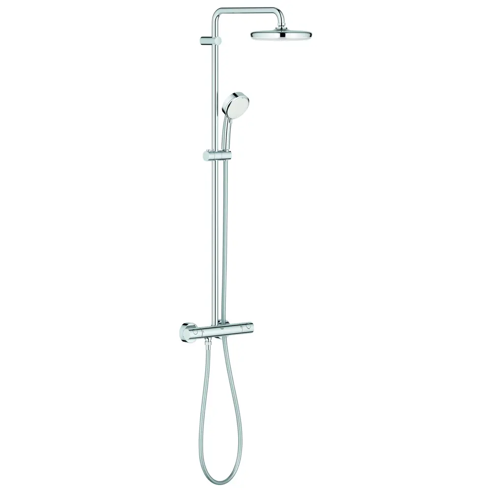 Душевая стойка Grohe Vitalio Start Clova 2 режима с термостатом 82559325 STLM-2188499  - Вид №1