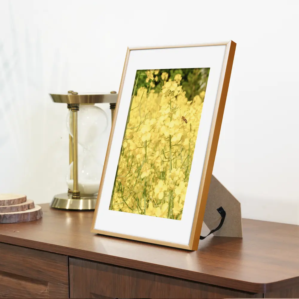 Фоторамка Kreaforta Lila в золотом цвете 21x29.7 см 89398520 STLM-1584892 - Вид №1