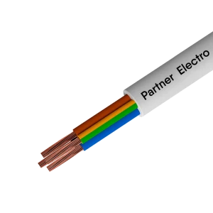 Провод Партнер-Электро ПВС 4x4 мм 100 м ГОСТ цвет белый