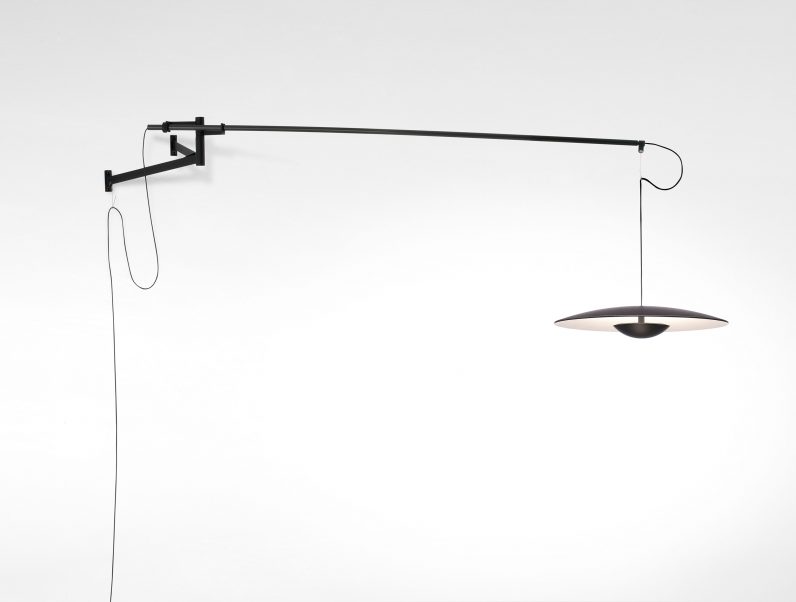 094050 Бра A XL 42 Plug-in венге-белый Marset Ginger