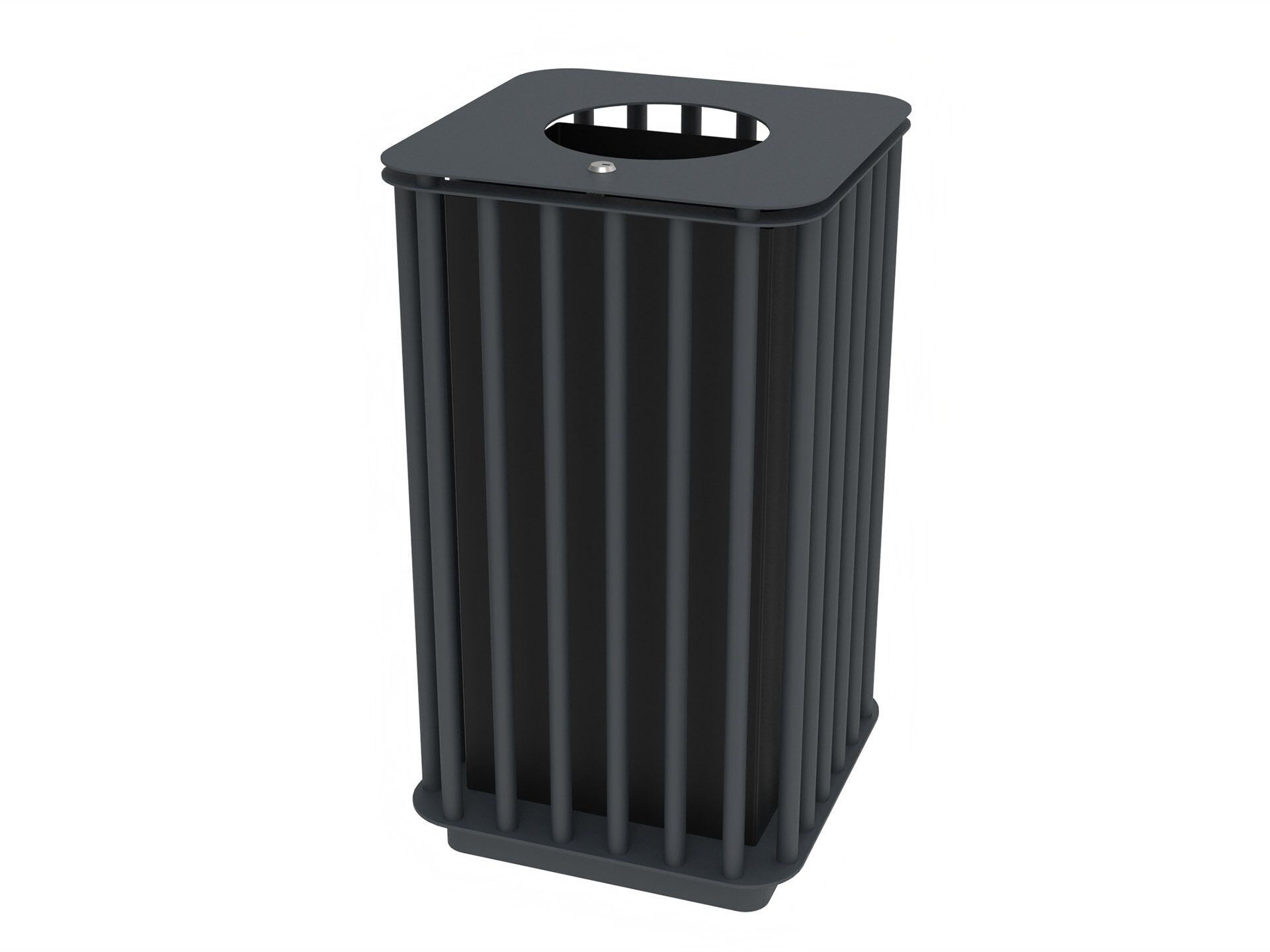 Оцинкованная стальная стойка для мусора Lazzari Spring ARCH-00015635 - Вид №5