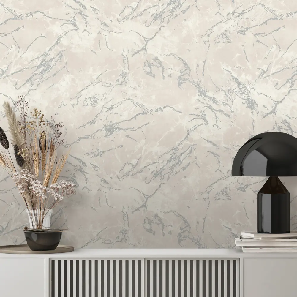 Обои флизелиновые Euro Decor Sultan белые 1.06 м 7136-00 89111976 STLM-2022346 - Вид №2
