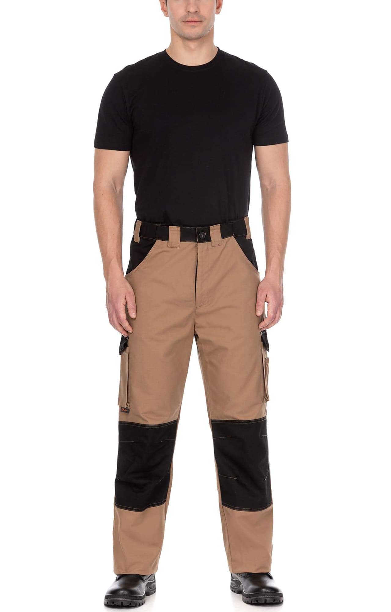 70073 Костюм  NEW бежевый с черным STATUS  Летняя спецодежда  размер 64-66/182-188  - Вид №9