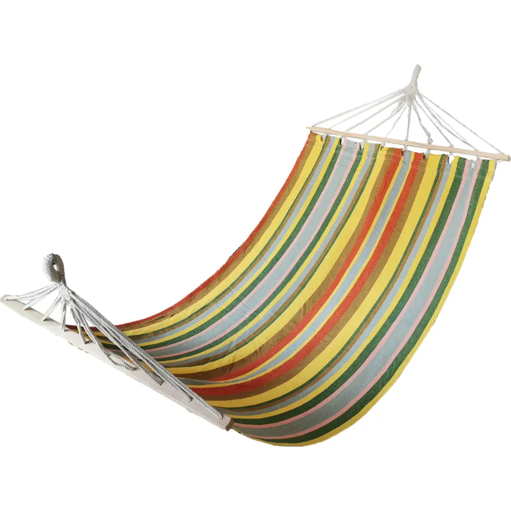 Гамак садовый 100x200 см, поликоттон/дерево Santreyd STLM-2171753