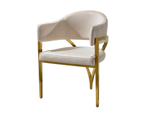 Мягкий стул из ткани