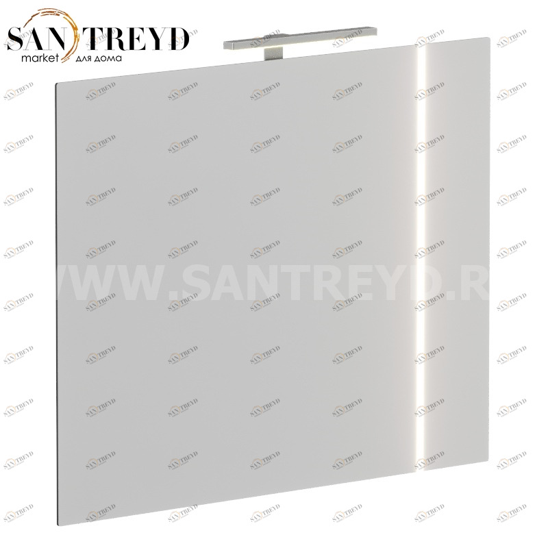 BPL090 Зеркало с глянцевой кромкой 90 см Globo MIRROR Италия Ceramica Globo