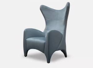 MORADA Кресло Bergere обитое кожей с подлокотниками  Avi ac