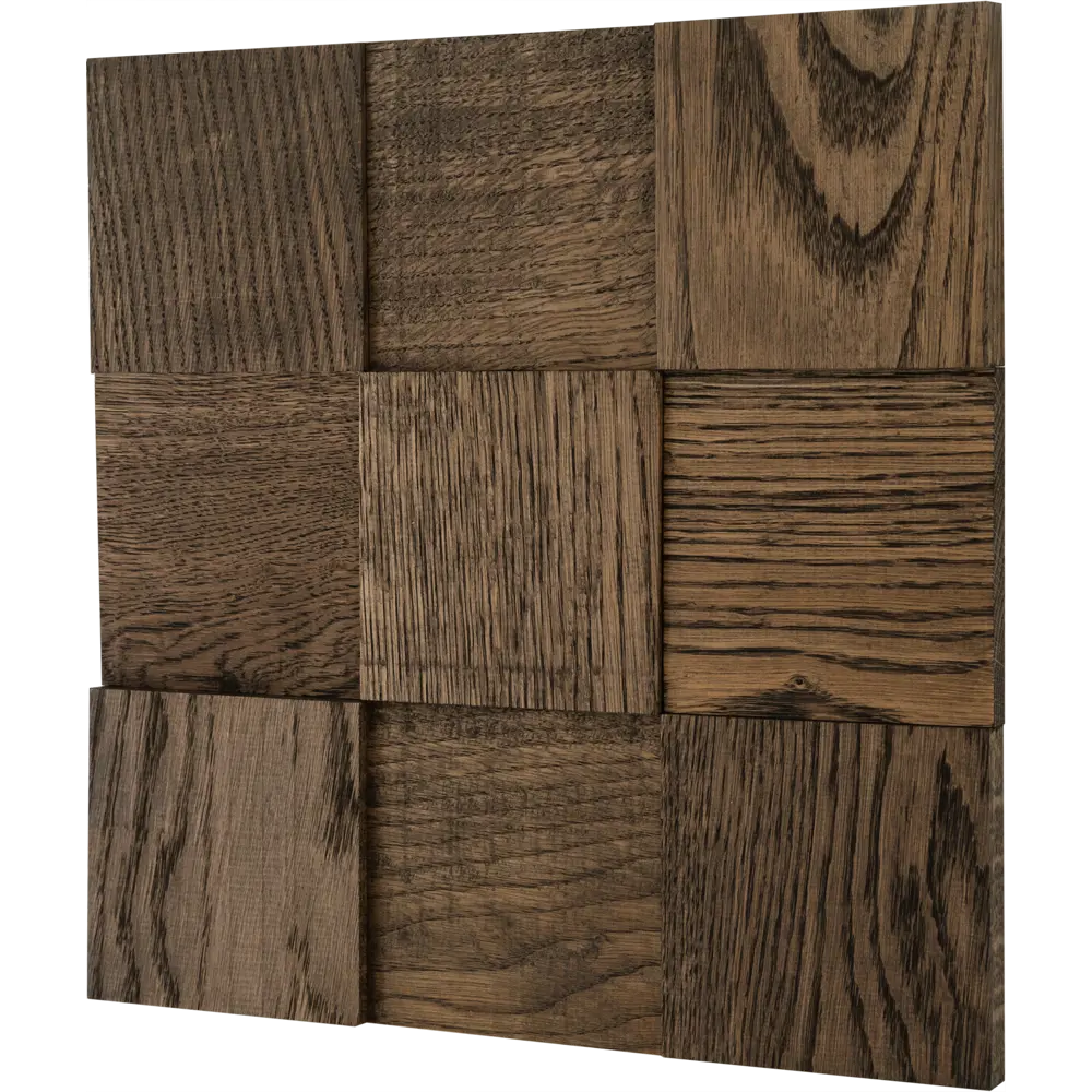 3D мозаика на сетке рельефная Дуб 0.09 м² Santreyd STLM-2056602 - Вид №1