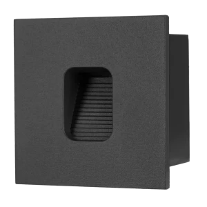 Светильник настенный уличный светодиодный влагозащищенный Duwi Nuovo 24378 6 IP65 цвет освещения теплый белый цвет черный