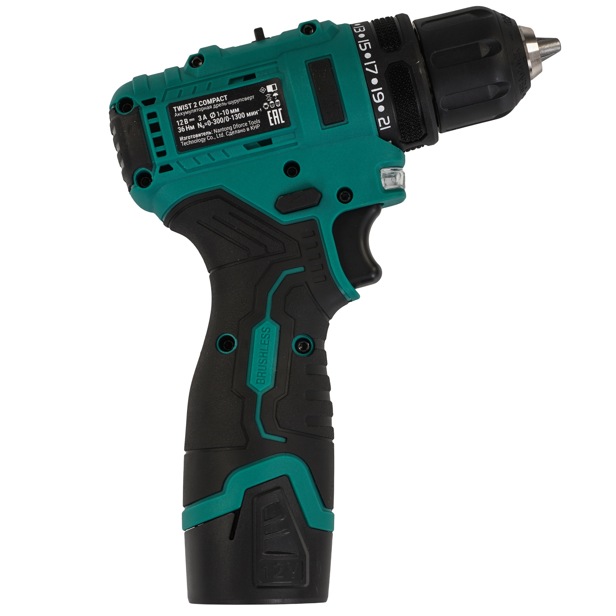 Дрель-шуруповерт ROKODIL Twist 2 Compact 9279170 STDN-0110670 - Вид №2