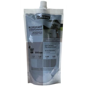 Колорант Luxens 0.25 л цвет чёрный 82343899 STLM-2034898