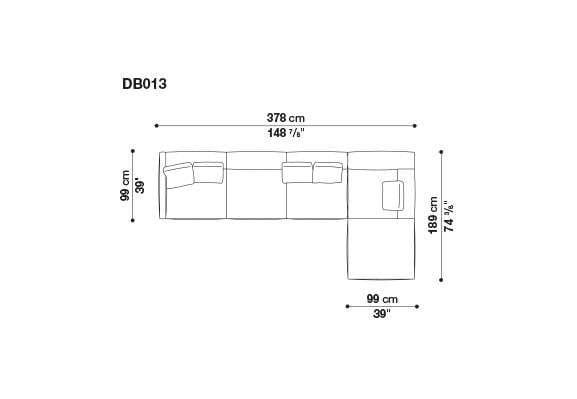 Кожаный диван B&B Italia док ARCH-00106863 - Вид №28