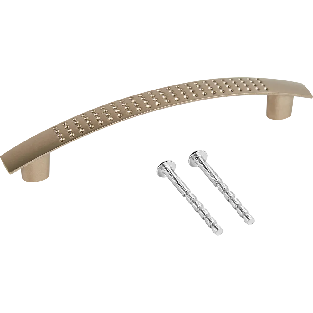 Мебельная ручка-скоба L4.030 никель 96 мм LARVIJ STLM-2118762 - Вид №3