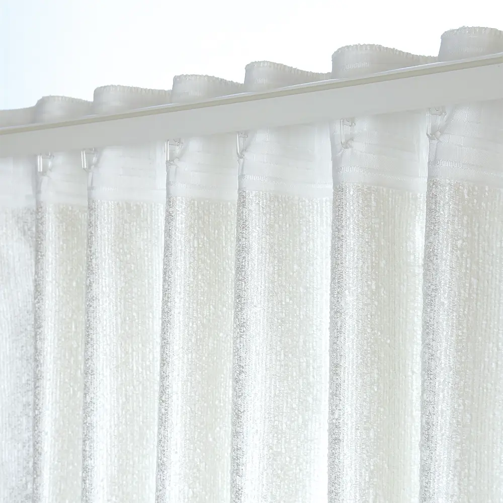 Штора на ленте со скрытыми петлями Elsa 200x280 см цвет бежевый 89465107 STLM-2108633 Santreyd  - Вид №11