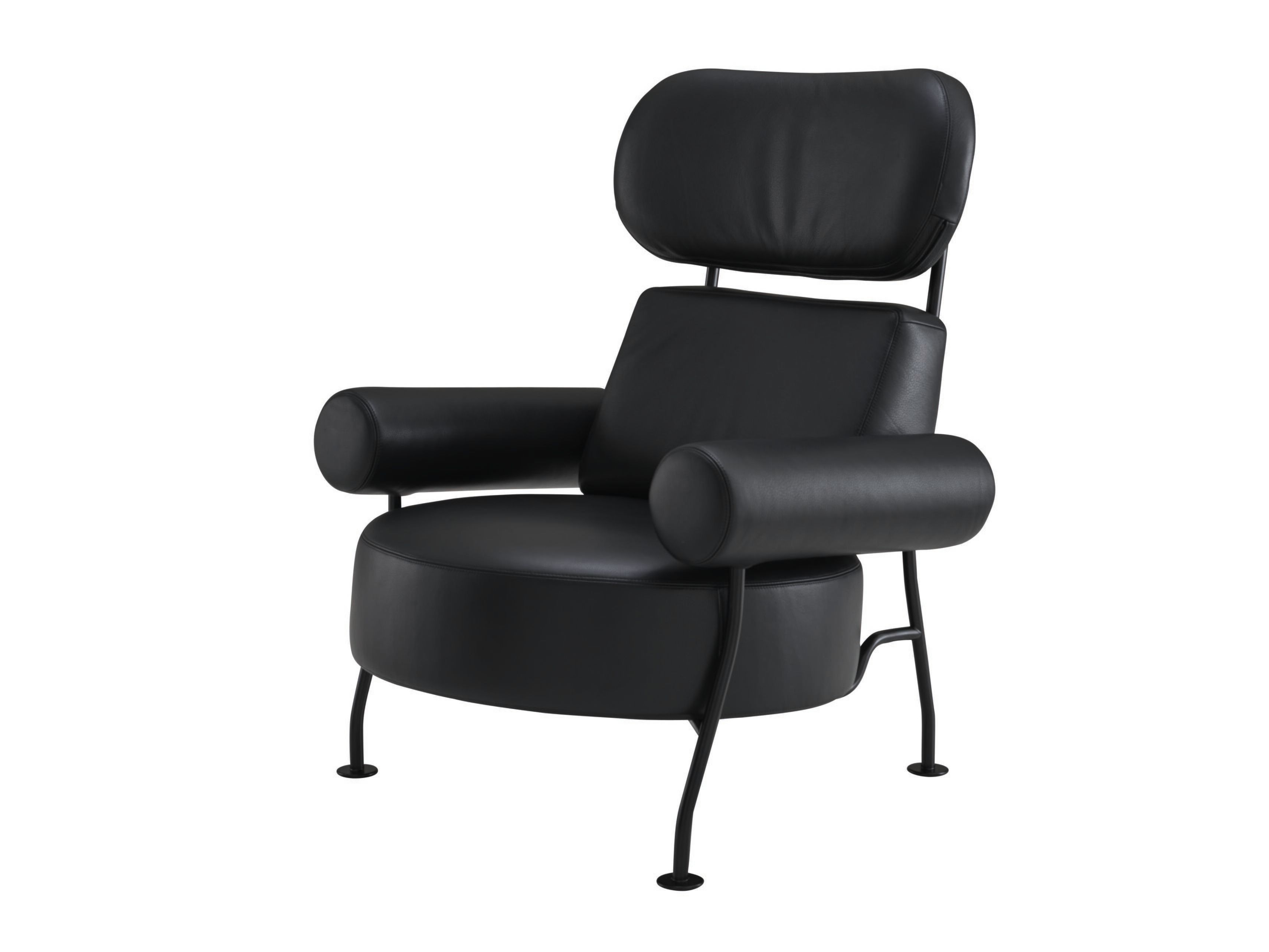 Кожаное кресло с подлокотниками Ligne Roset Astair ARCH-00097449