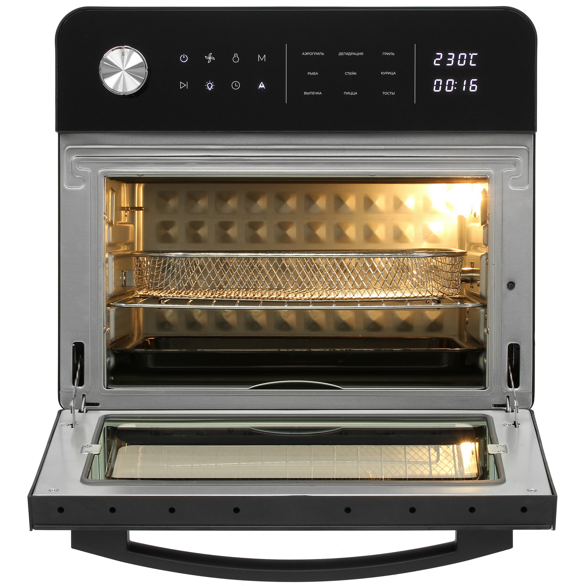 5416730 Мини-печь Reoka RKBM-M618 черный STDN-0130962 - Вид №5