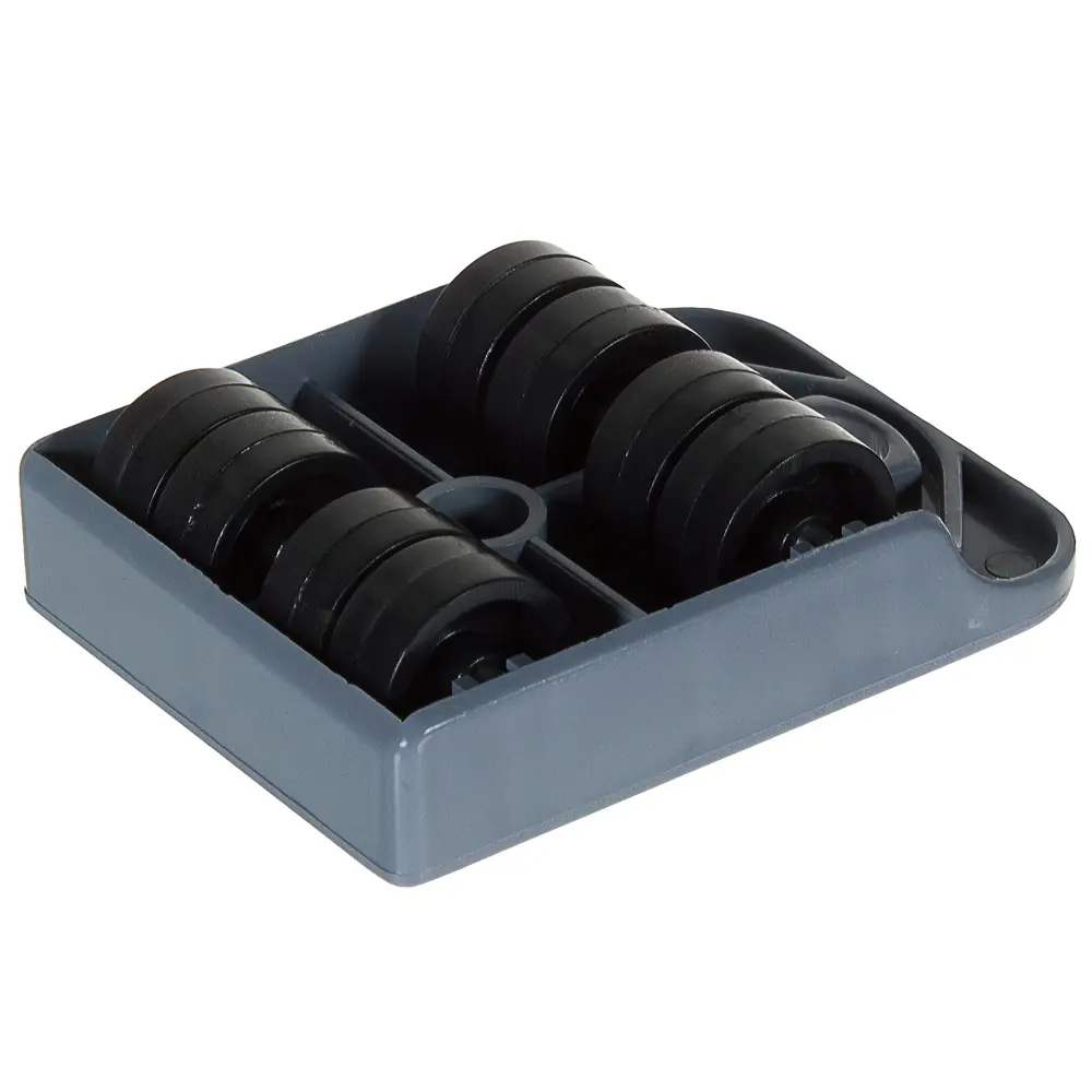 Тележка ABS-пластик, цвет серый металлик, до 150 кг Santreyd STLM-2004650 - Вид №1