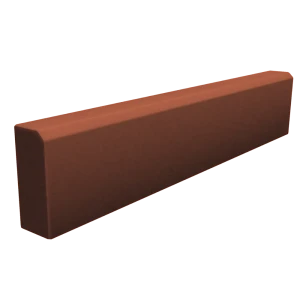 Тротуарный бордюр 1000x200x80 мм красный 82627384 STLM-2039878