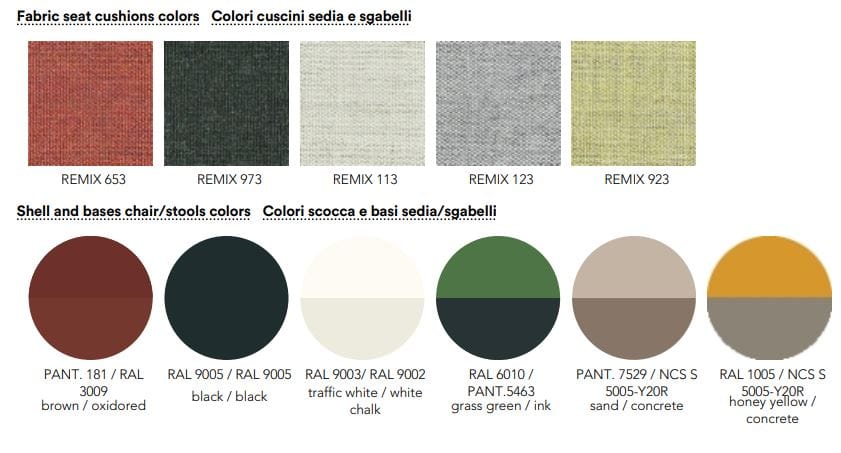 Высокий консольный стул из полипропилена MOROSO Rift ARCH-00140790 - Вид №9